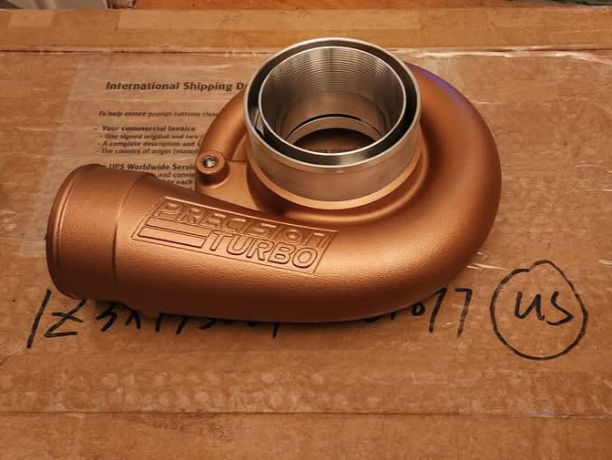 Bronze turbo compressor housing